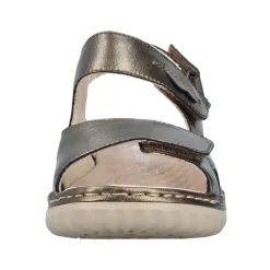 New Rieker Sandal Dame Bronze