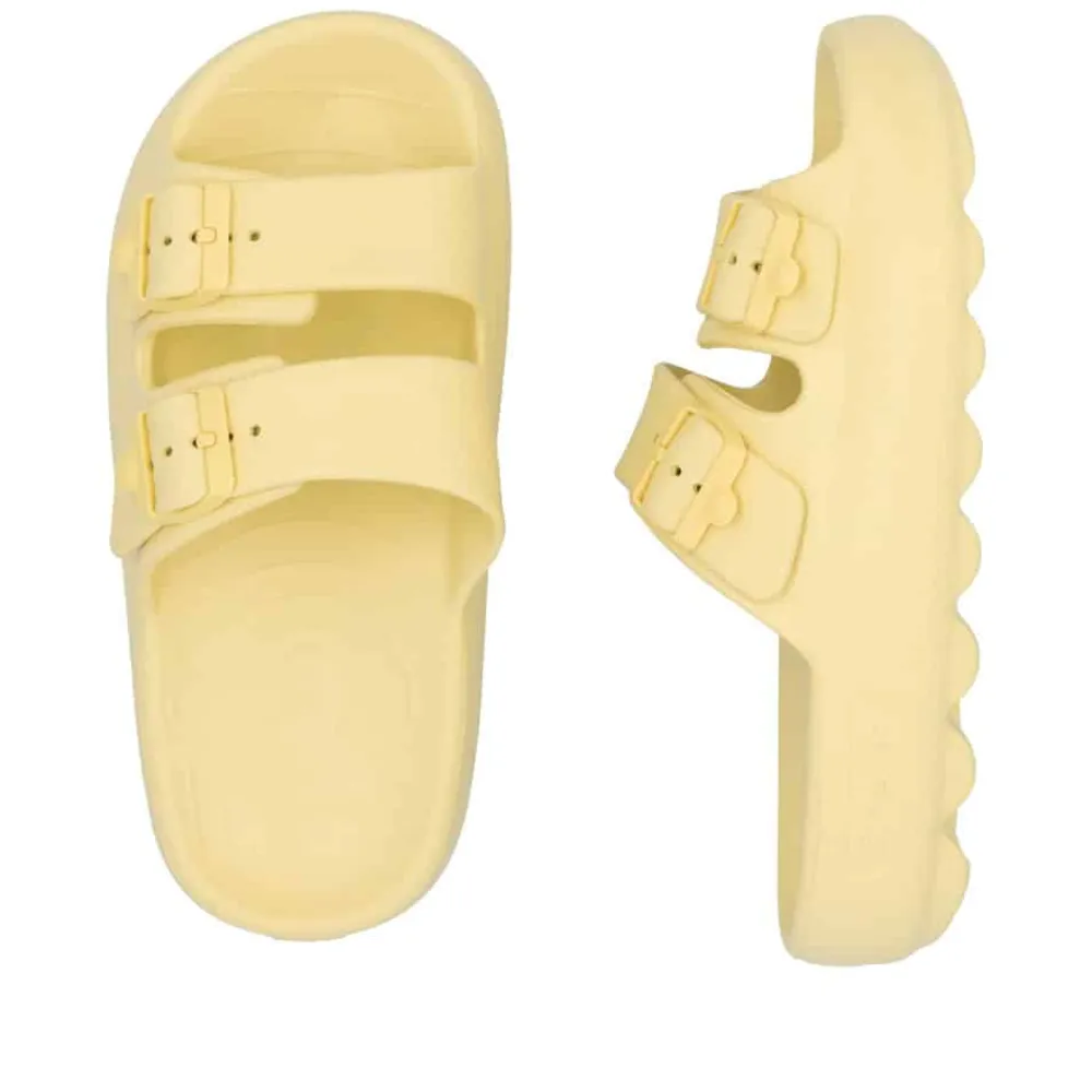 Clearance Rieker Sandal Dame Gul