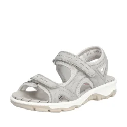 Discount Rieker Sandal Dame Grå