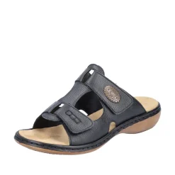 New Rieker Sandal Dame Sort