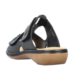 New Rieker Sandal Dame Sort