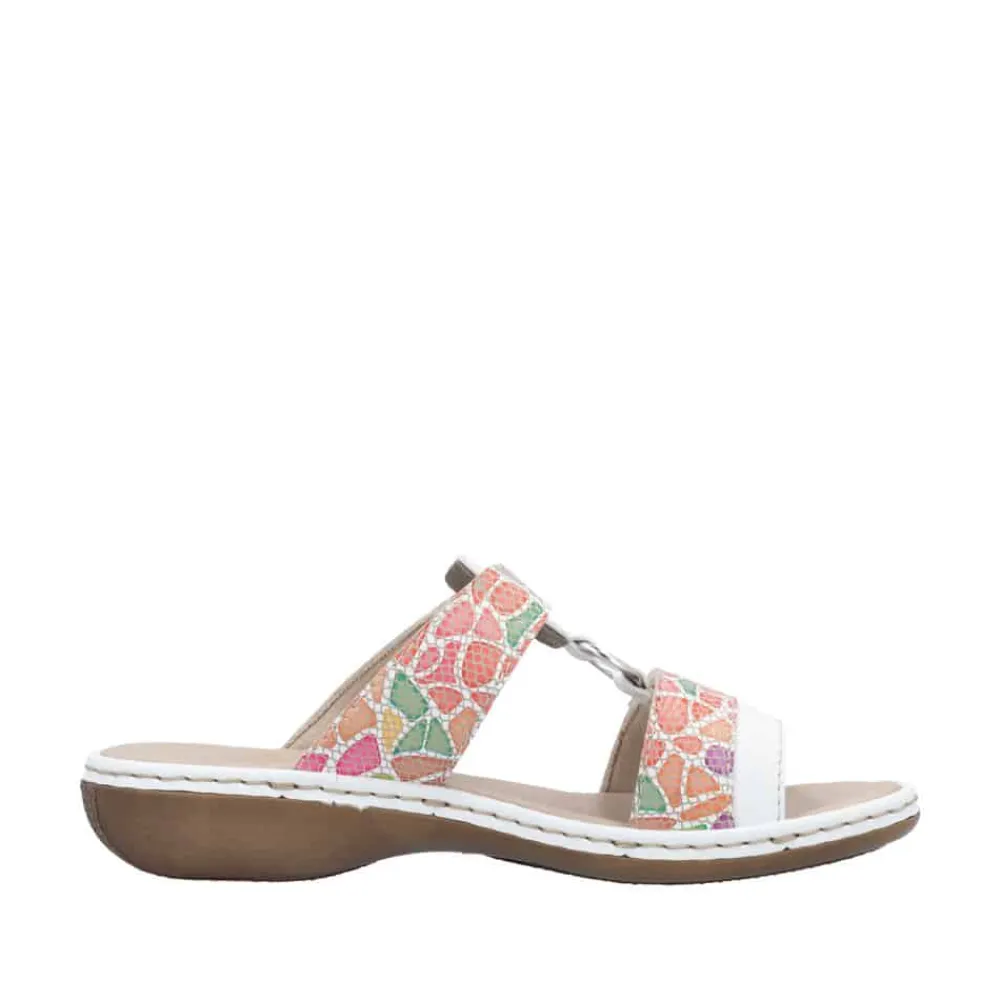 Discount Rieker Sandal Dame Hvid