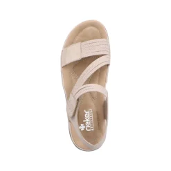 Sale Rieker Sandal Dame Beige