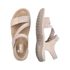 Sale Rieker Sandal Dame Beige