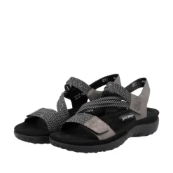 Best Rieker Sandal Dame Sort