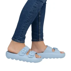 Outlet Rieker Sandal Dame Blå