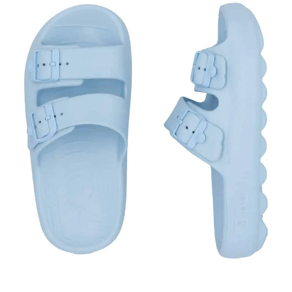 Outlet Rieker Sandal Dame Blå