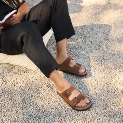 Best Rieker Sandal Herre Brun