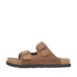 Best Rieker Sandal Herre Brun