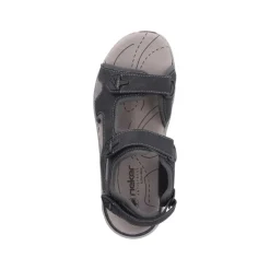 Online Rieker Sandal Herre Sort