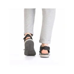 Online Rieker Sandal Herre Sort