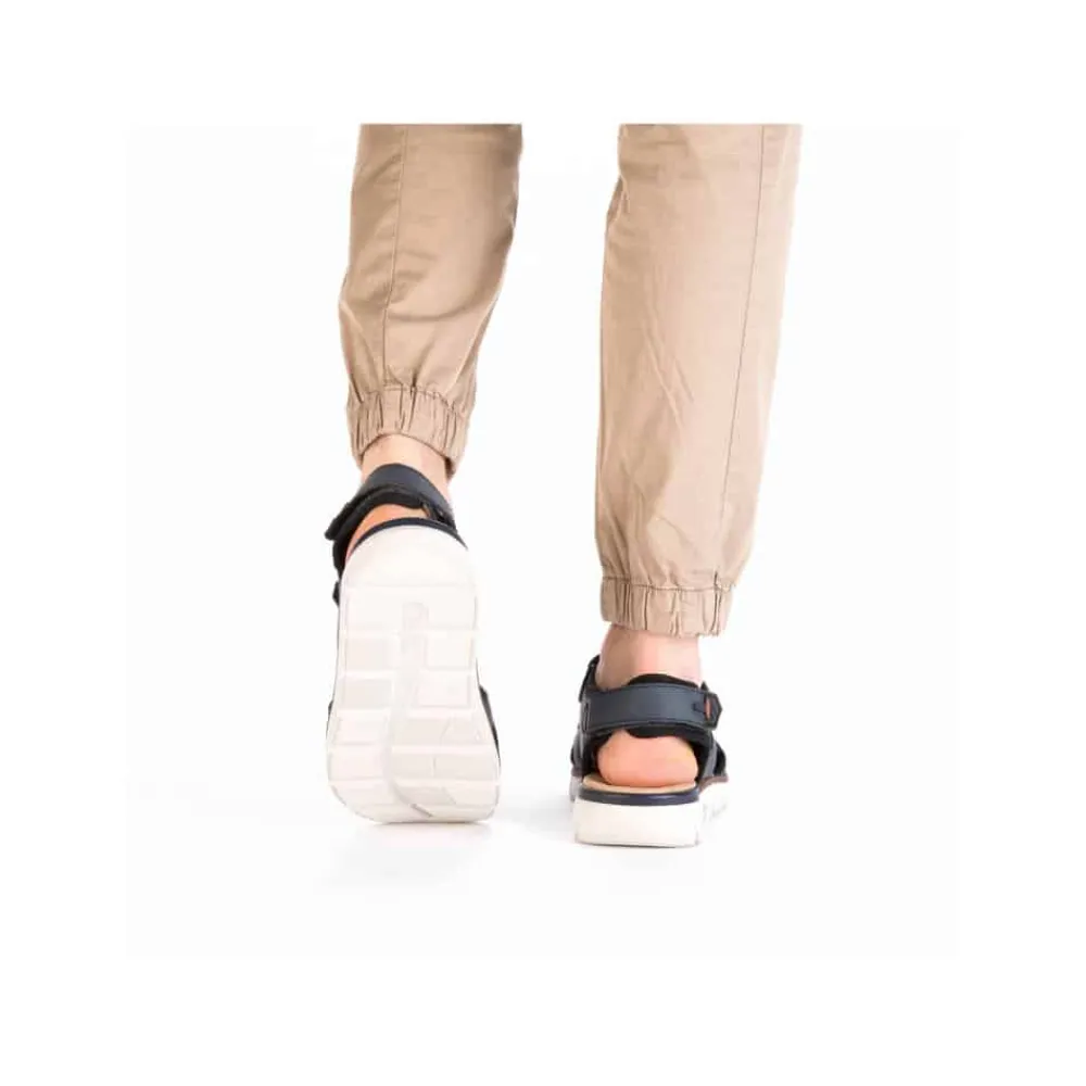 New Rieker Sandal Herre Blå