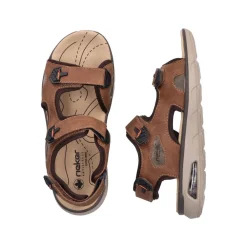 Discount Rieker Sandal Herre Brun