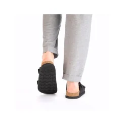 New Rieker Sandal Herre Sort