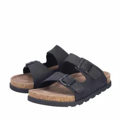 New Rieker Sandal Herre Sort