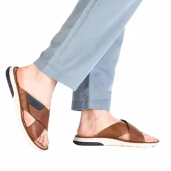 Clearance Rieker Sandal Herre Brun