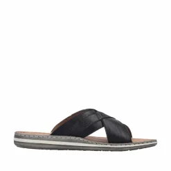 Sale Rieker Sandal Herre Sort