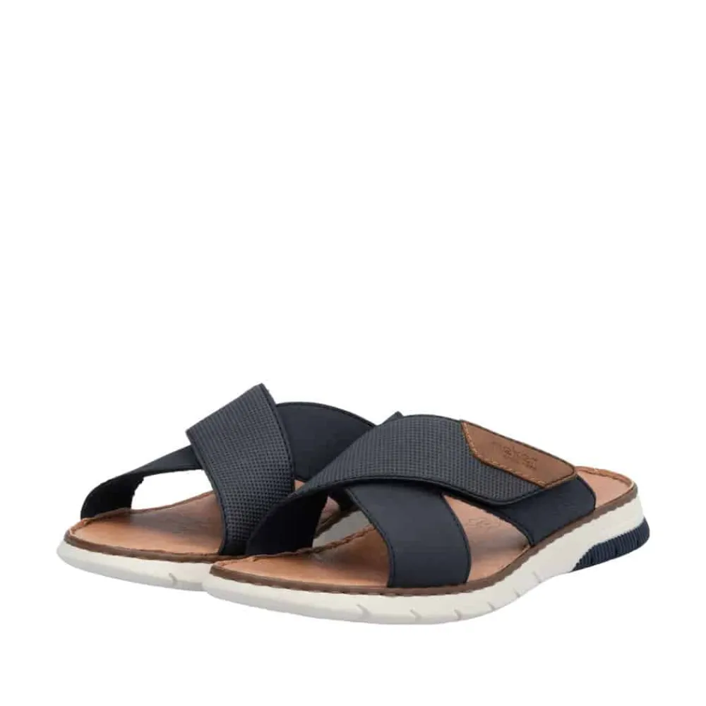 New Rieker Sandal Herre Blå