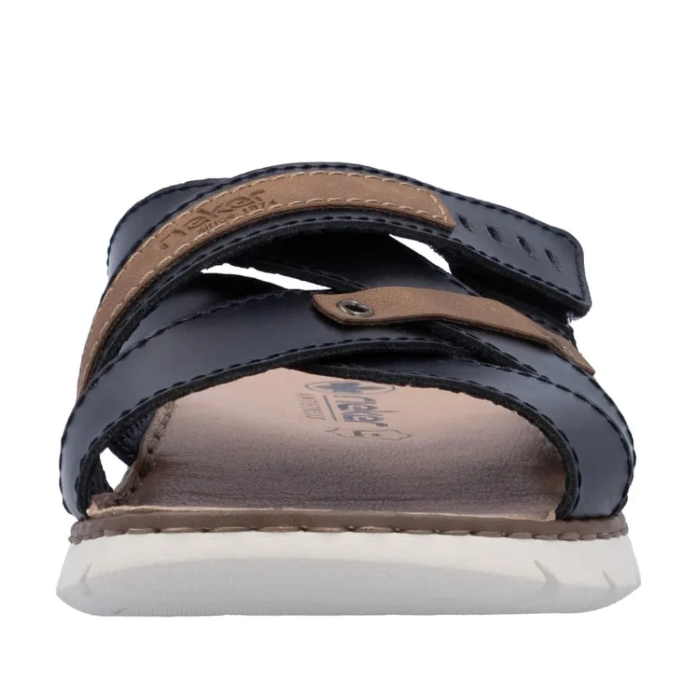 Outlet Rieker Sandal Herre Blå