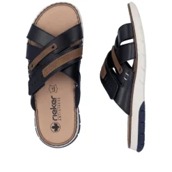 Outlet Rieker Sandal Herre Blå