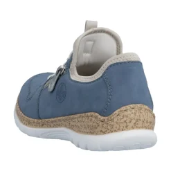 Sale Rieker Sneakers Dame Blå