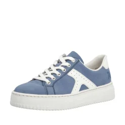 Hot Rieker Sneakers Dame Blå