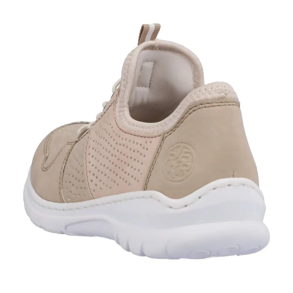 Outlet Rieker Sneakers Dame Beige