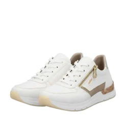 Discount Rieker Sneakers Dame Hvid