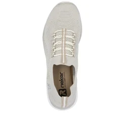 Outlet Rieker Sneakers Dame Beige