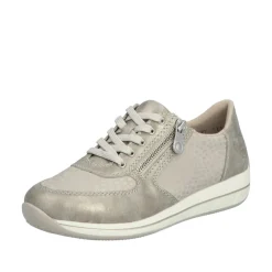 Clearance Rieker Sneakers Dame Beige