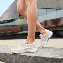 Online Rieker Sneakers Dame Beige