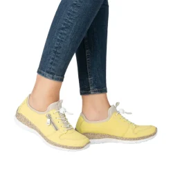 Best Rieker Sneakers Dame Gul