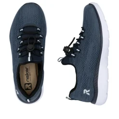 Online Rieker Sneakers Dame Blå