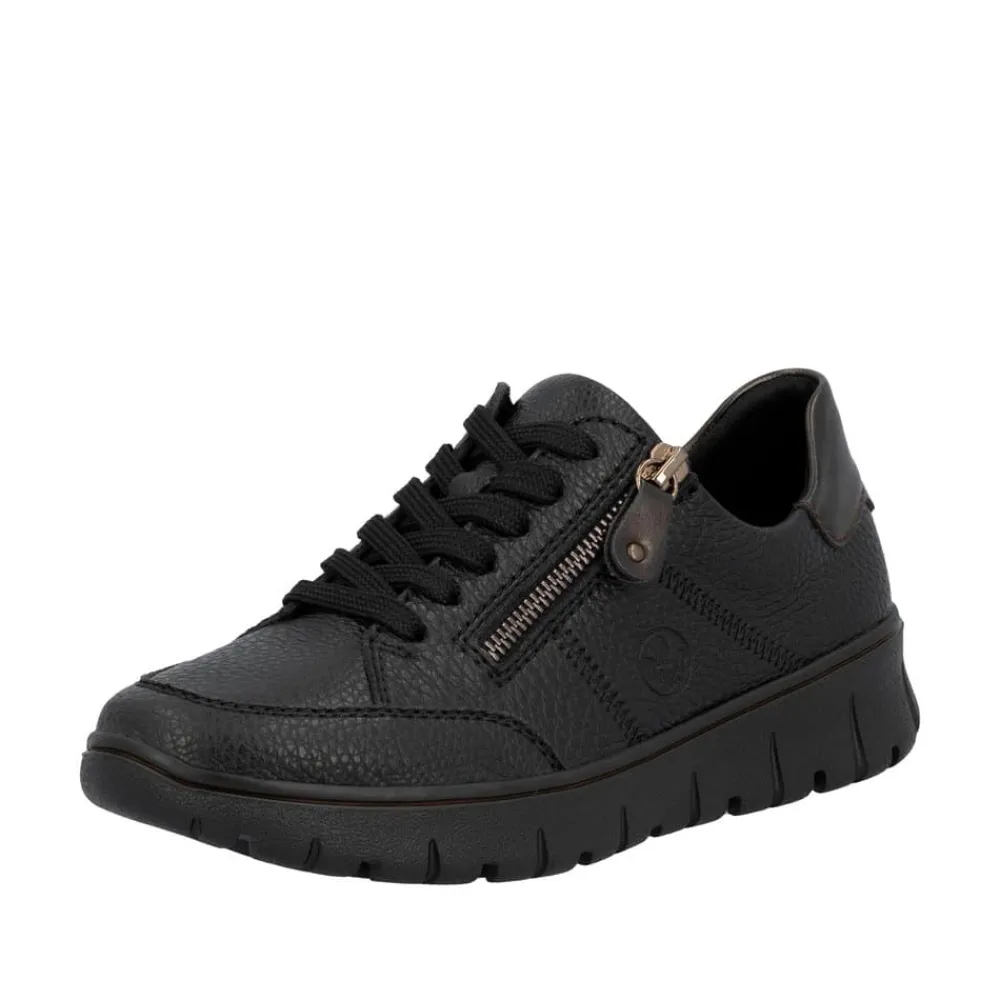 New Rieker Sneakers Dame Sort