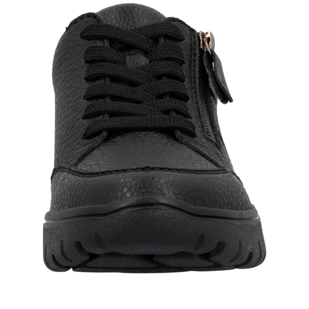 New Rieker Sneakers Dame Sort