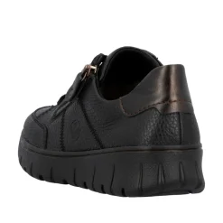 New Rieker Sneakers Dame Sort