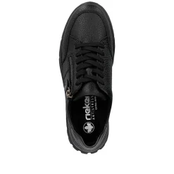 New Rieker Sneakers Dame Sort
