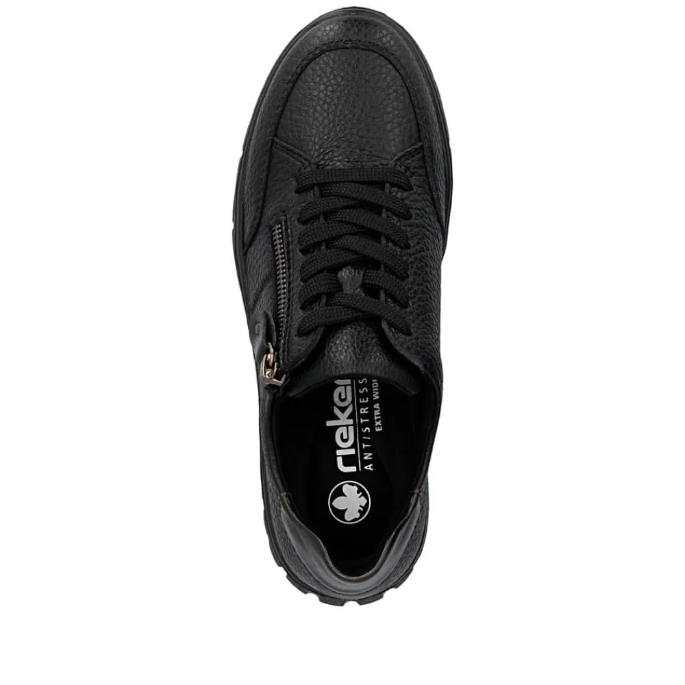New Rieker Sneakers Dame Sort