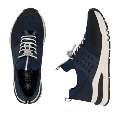 Online Rieker Sneakers Dame Blå