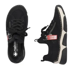 Sale Rieker Sneakers Dame Sort