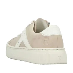 New Rieker Sneakers Dame Beige