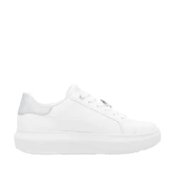 Hot Rieker Sneakers Dame Hvid