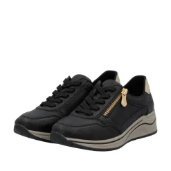 Clearance Rieker Sneakers Dame Sort