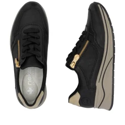 Clearance Rieker Sneakers Dame Sort