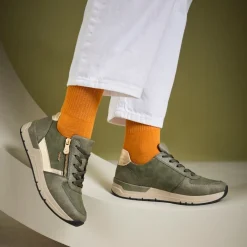 Rieker Sneakers Dame Grøn