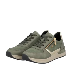 Rieker Sneakers Dame Grøn