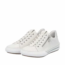 New Rieker Sneakers Dame Hvid