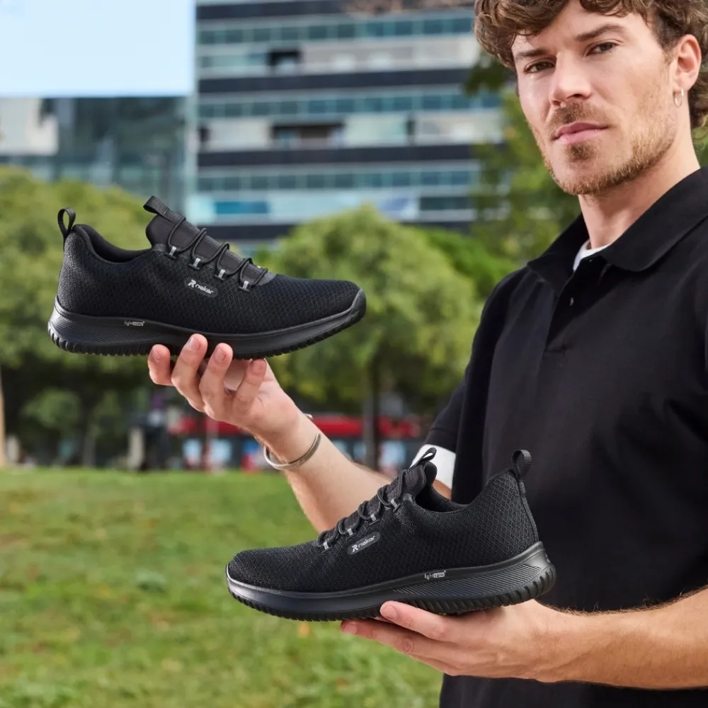 Discount Rieker Sneakers Herre Sort