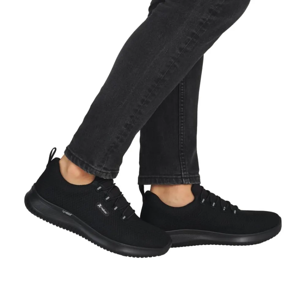 Discount Rieker Sneakers Herre Sort