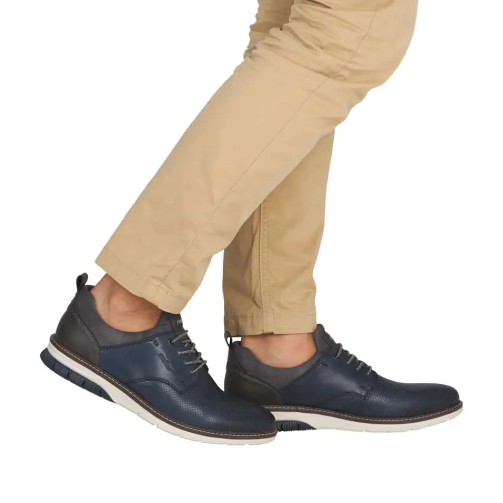 Clearance Rieker Sneakers Herre Blå